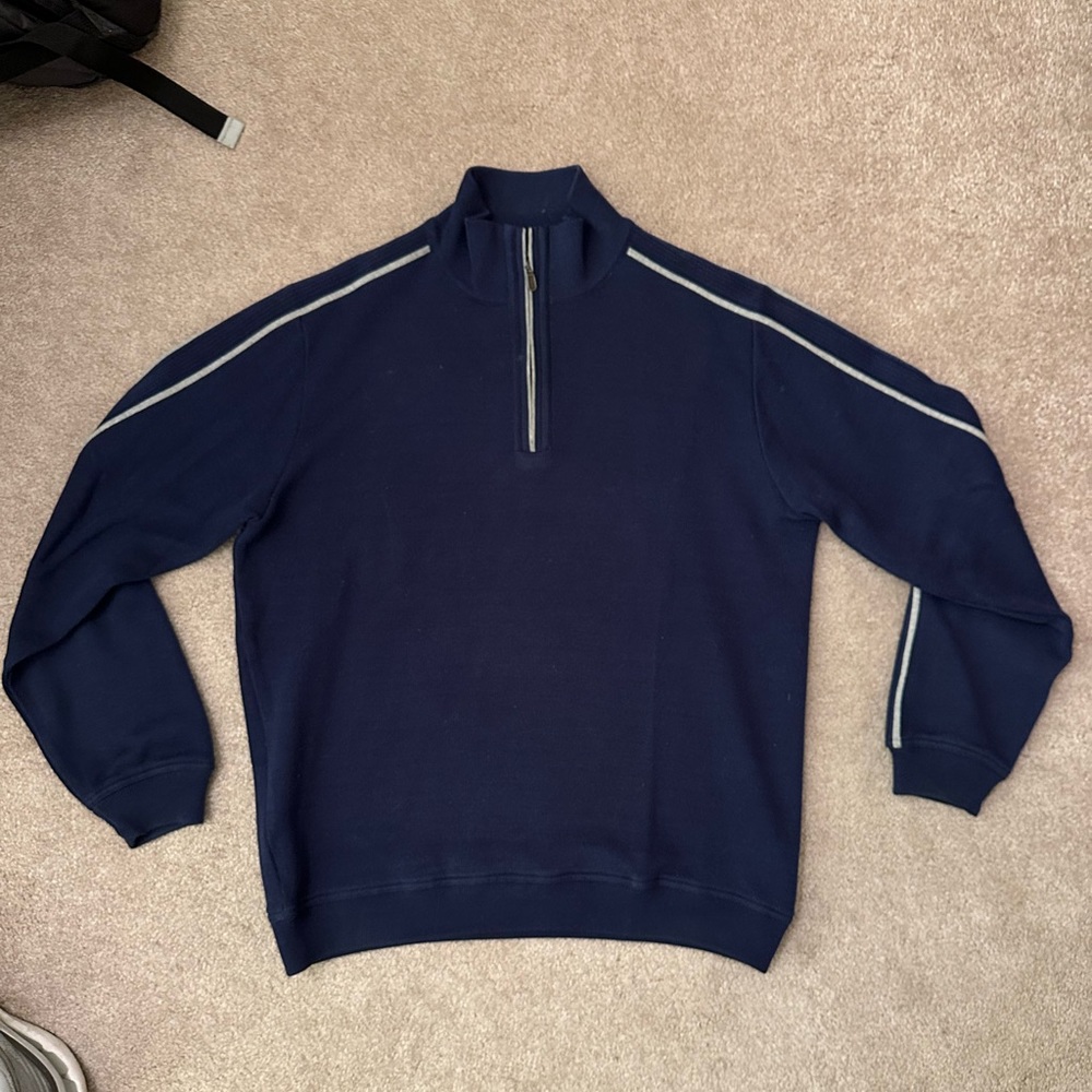 St. Croix men’s quarter zip, Size M